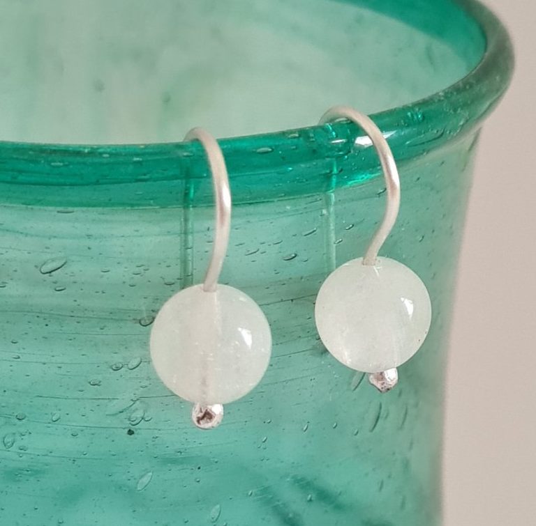 Little Man Under the Moon Necklace Moonstone