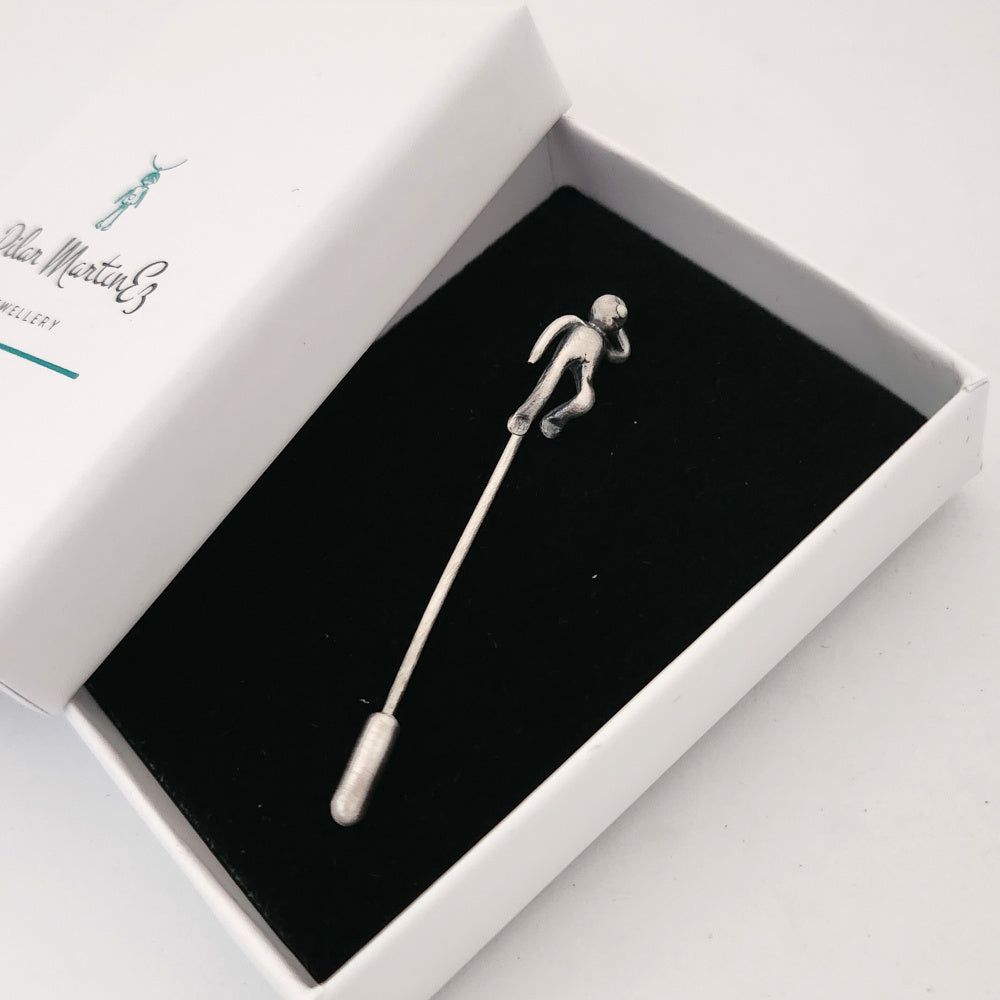 Little Man 'Chilling' Stick Pin