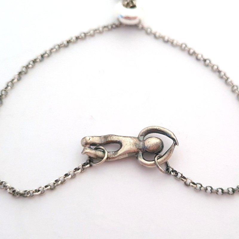 Minimalist Little Man Chain Bracelet - Adjustable