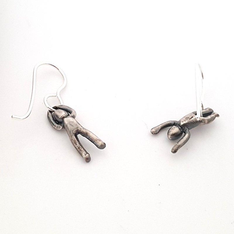 Little Men Up Down Earrings - Two Sizes