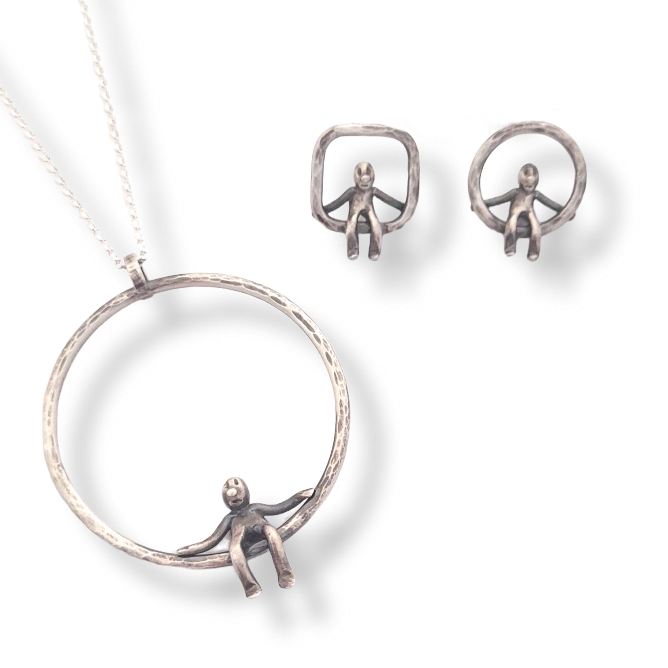 Textured Ring People Set