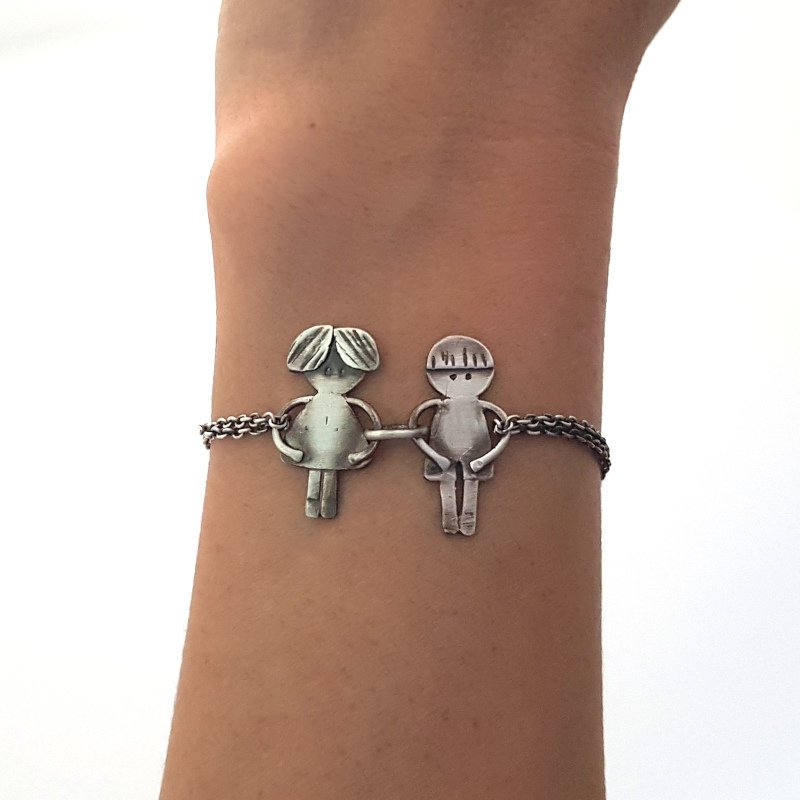 Its A Boy - Silver Bracelet - Mum Gifts – Bumbles & Boo