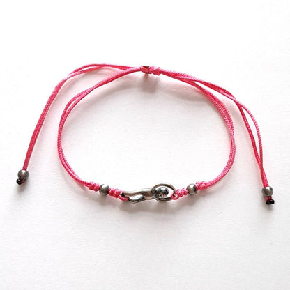 Minimalist Cord Bracelet And Ring Set